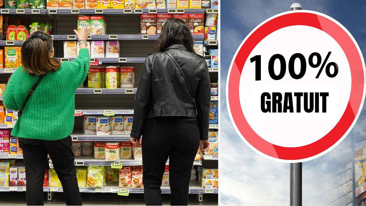 Le premier supermarché où tout est gratuit, un concept qui soulage les Français en pleine crise économique