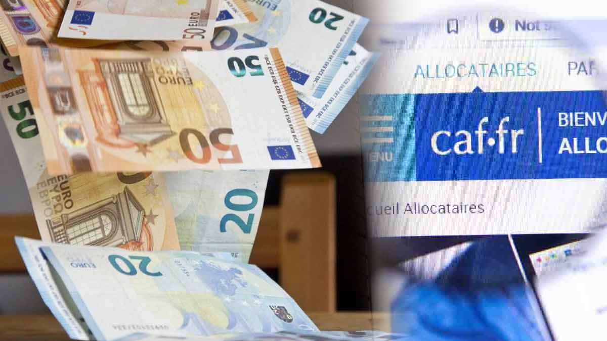 607 euros CAF