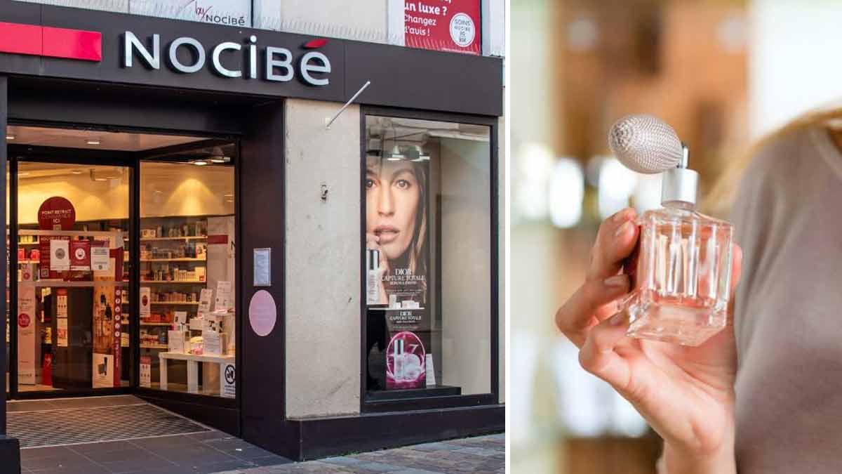 parfum chez Nocibé