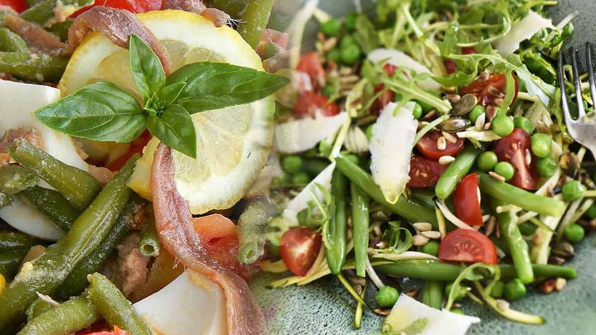 salade de haricots verts