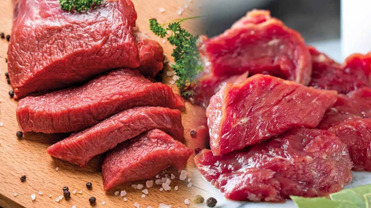 viande crue réfrigérateur