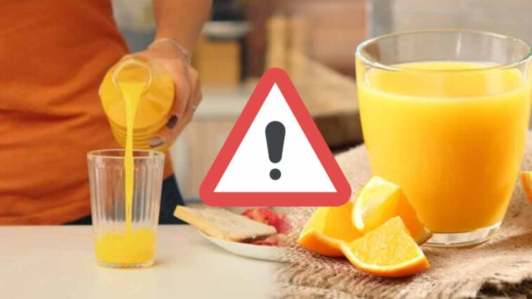 Alerte santé : Jus d'orange à éviter ! 60 Millions de consommateurs met en garde !