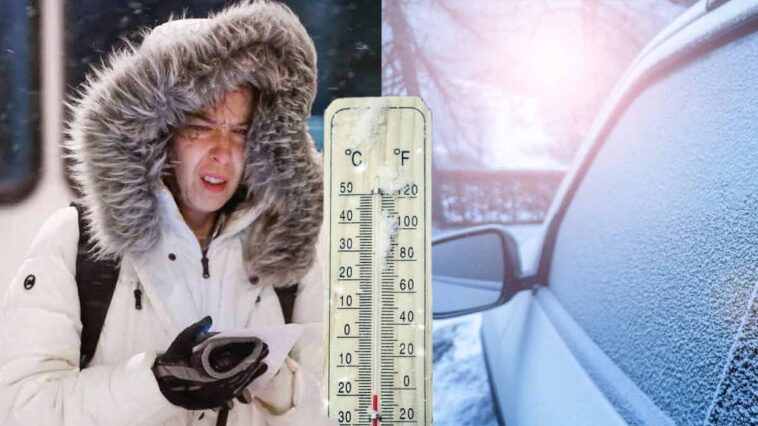 températures chutent à -15°C dans ces villes