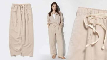 Le pantalon en lin Uniqlo à prix doux : Un remplaçant idéal du jean!