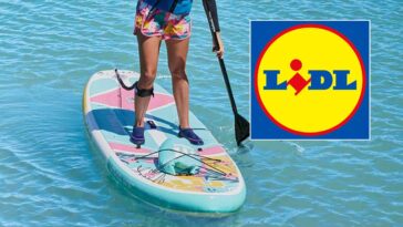 Lidl lance un paddle gonflable pour des aventures estivales inoubliables!