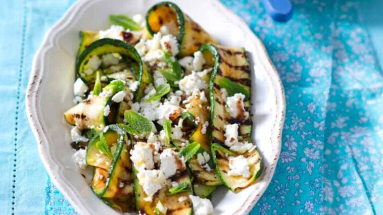 salade de courgettes feta